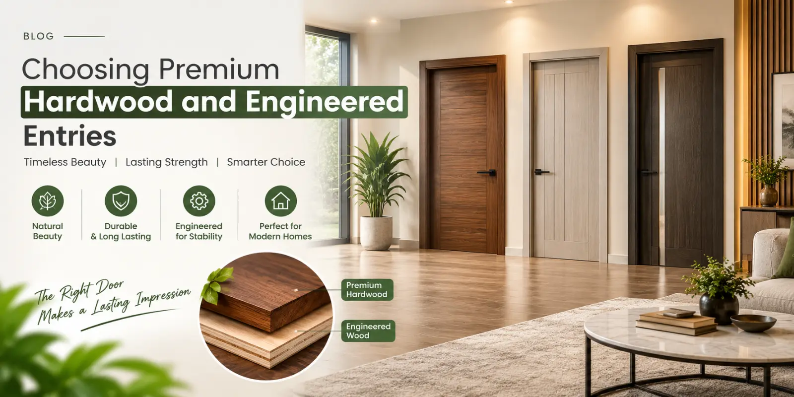Choosing Premium Hardwood and Engineered Entries
