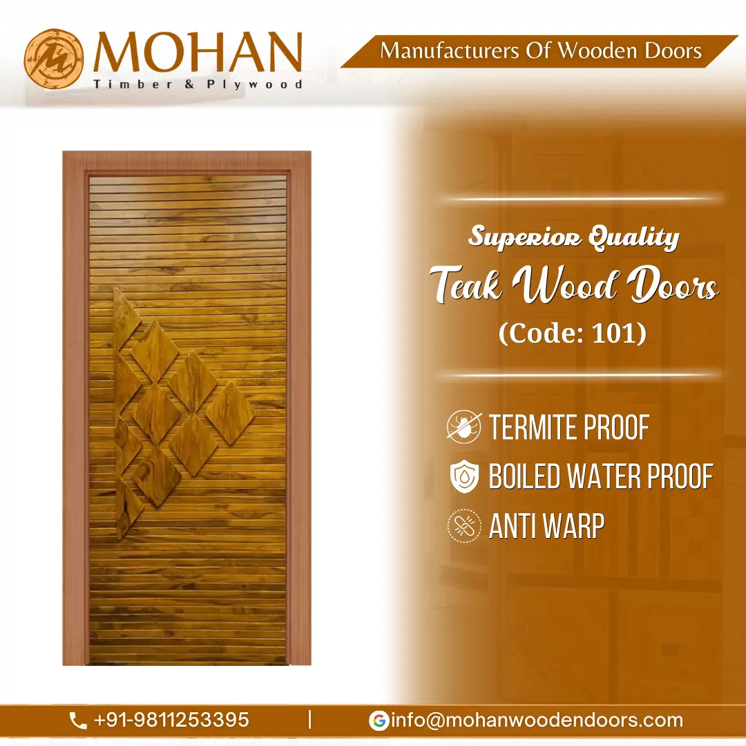 Teak Wood Door