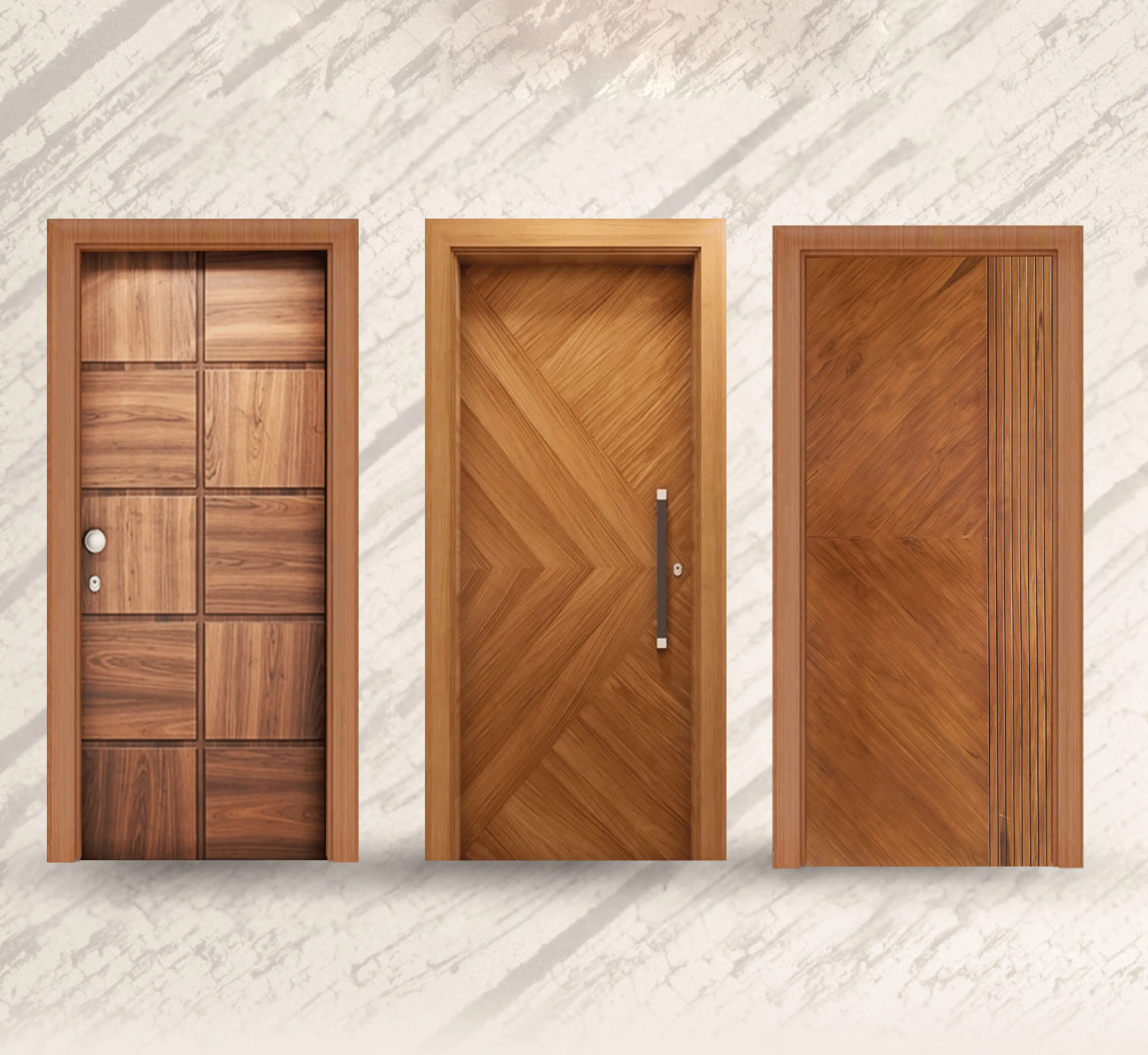wooden doors
